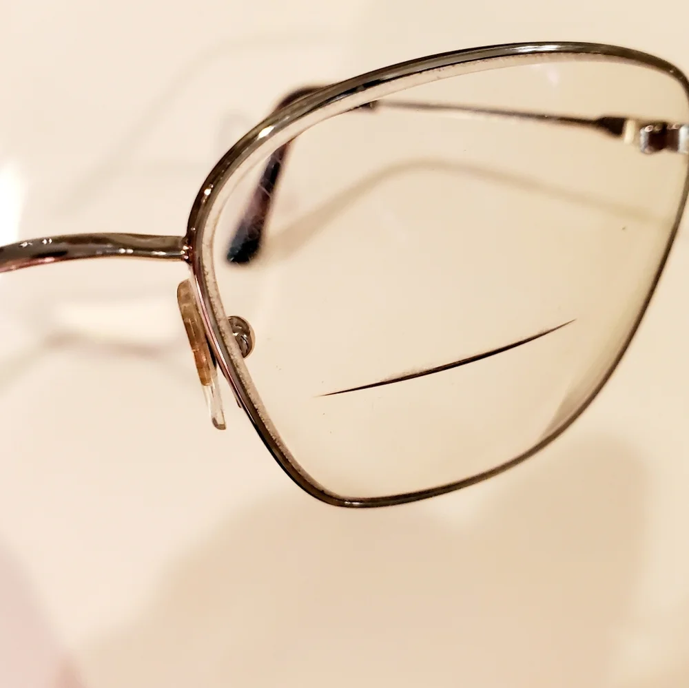 Vogue VO4163‎ Women's Eyeglasses - 848 Pale Gold - 53-18-135 - Reading Glasses.